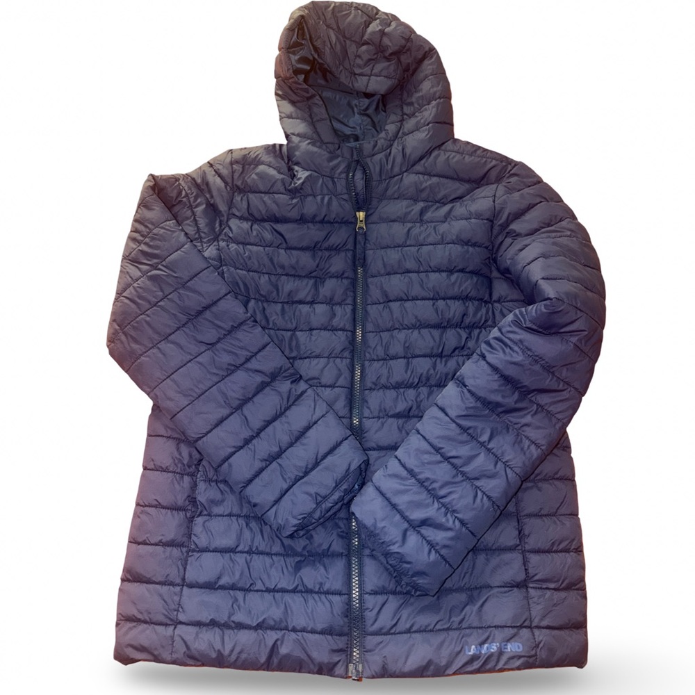 Lands’ End Insulated Hooded Jacket - Youth XL
